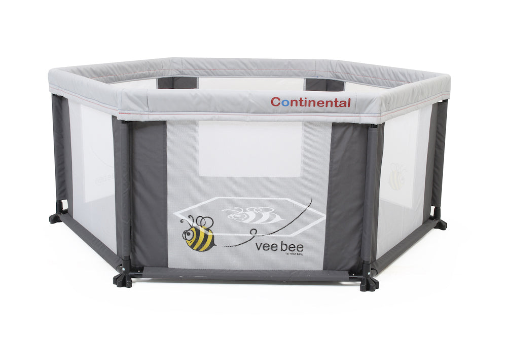 Veebee continental playpen fashion