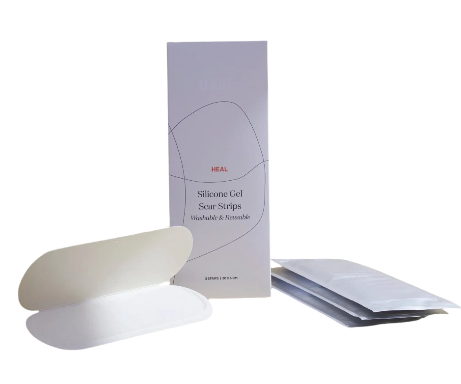 Bare Mum Silicone Gel Scar Strips