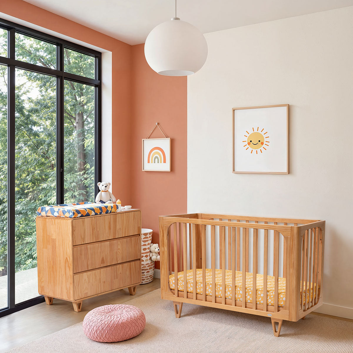 Cocoon Vibe 4 In 1 Cot Sandstone With Mattress Package