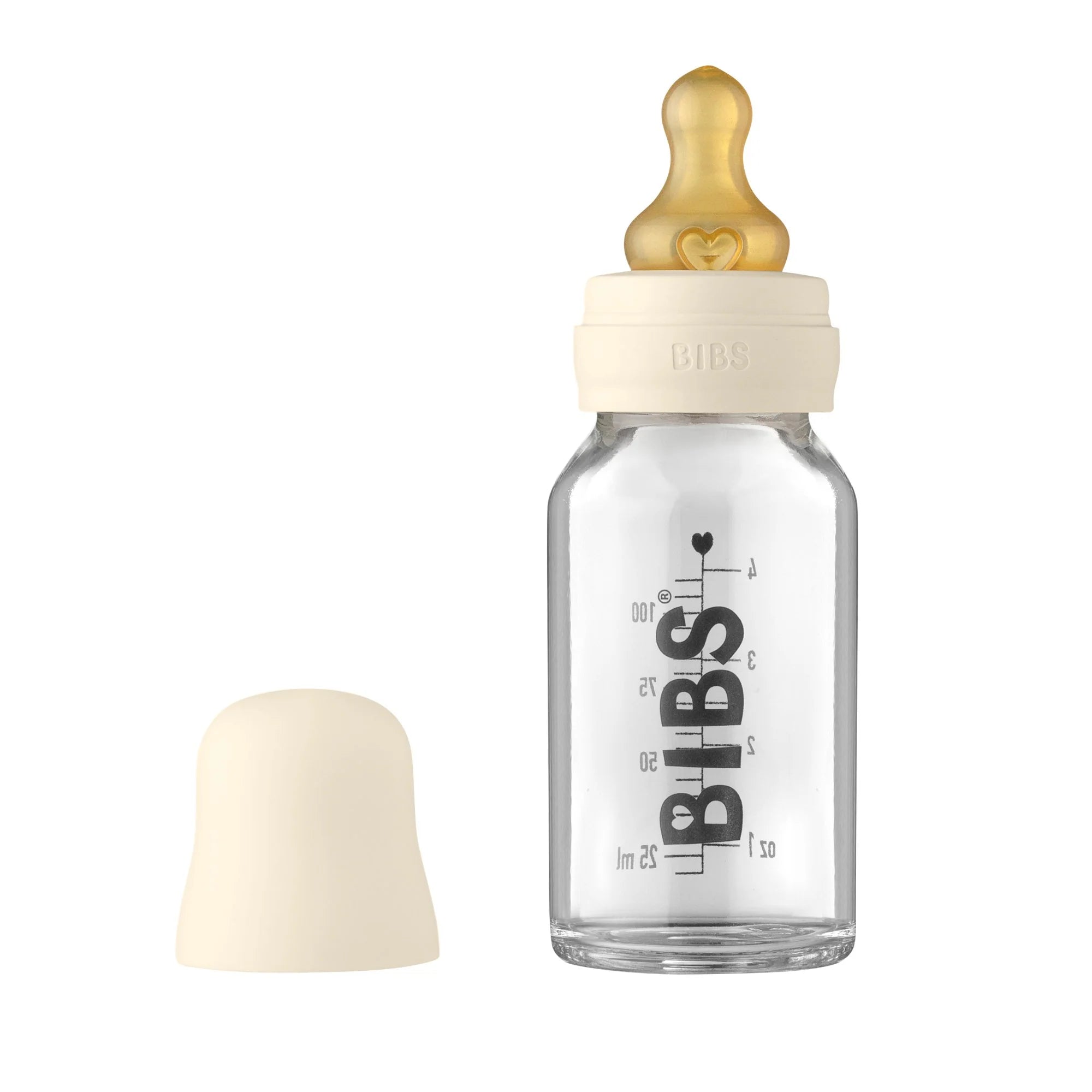 Bibs 110ml Glass Bottle Set - Tiny Tots Baby Store 