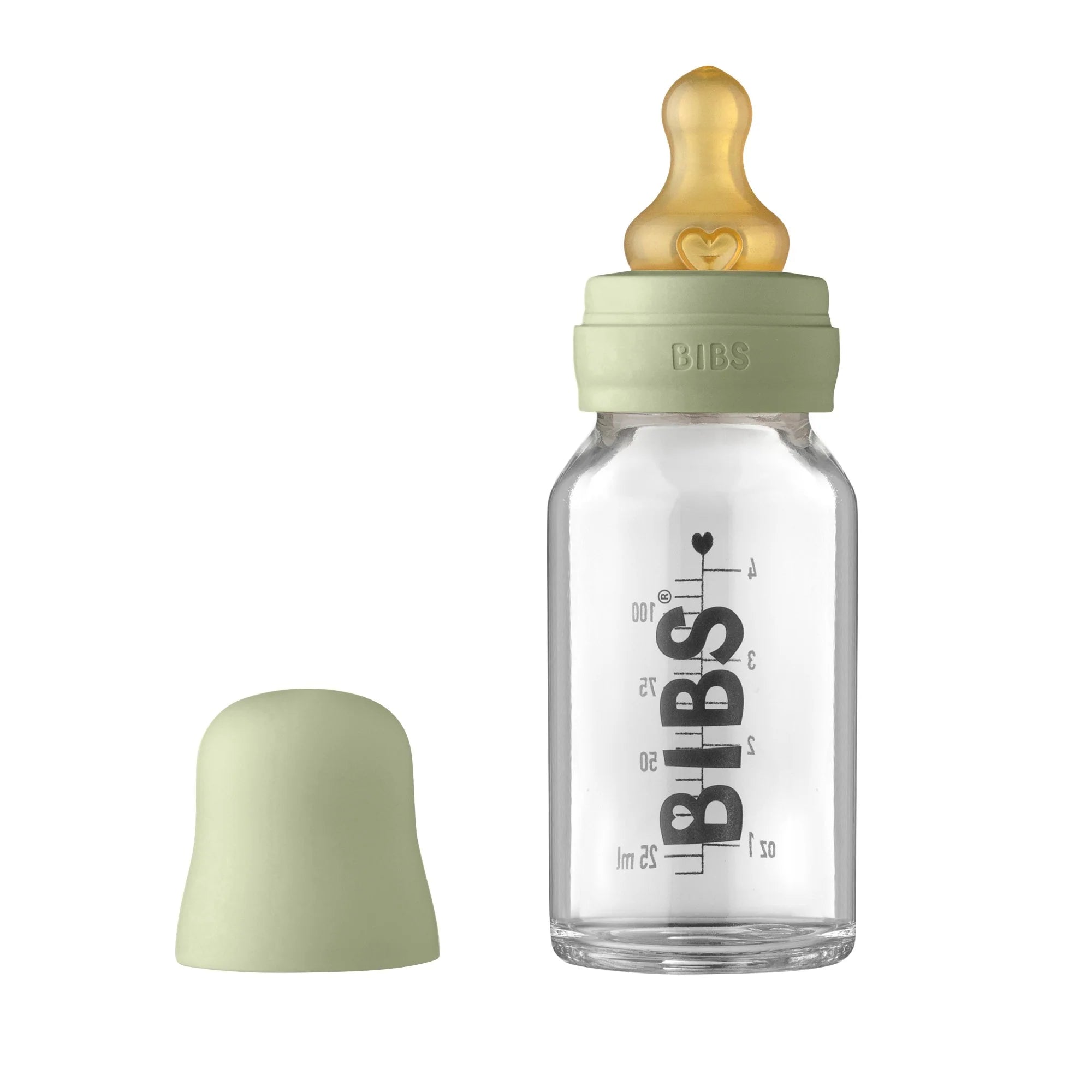 Bibs 110ml Glass Bottle Set - Tiny Tots Baby Store 