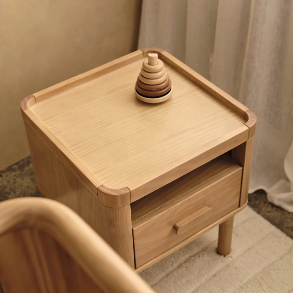 Tasman Eco Willow Bedside Table (ETA Late NOV) - Tiny Tots Baby Store 