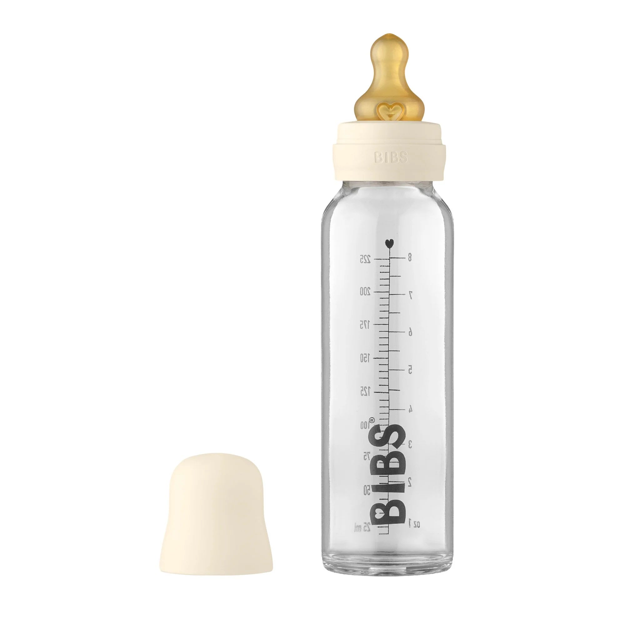 Bibs 225ml Glass Bottle Set - Tiny Tots Baby Store 