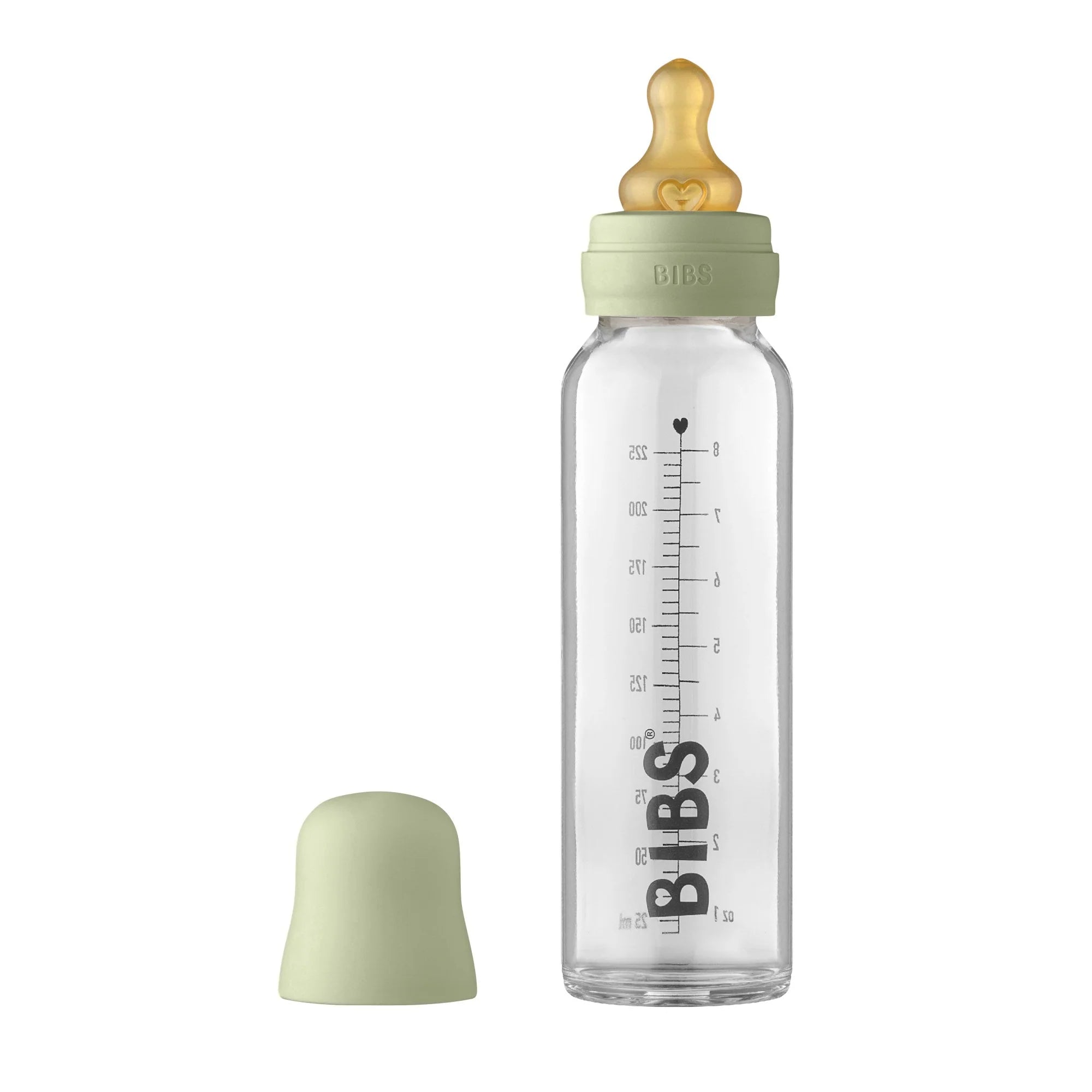 Bibs 225ml Glass Bottle Set - Tiny Tots Baby Store 