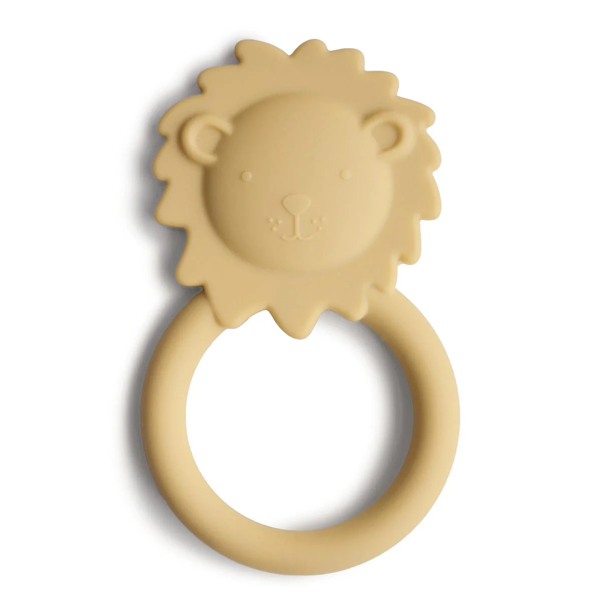 Mushie Lion Teether - Tiny Tots Baby Store 