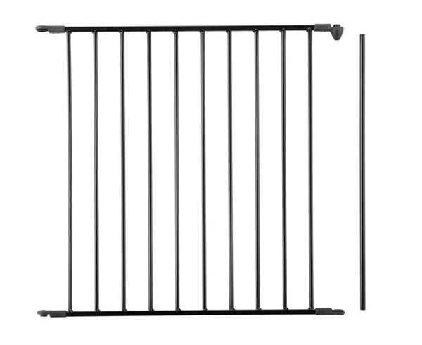 DogSpace 72 cm Extension for Max multi expandable Pet gate, black - Tiny Tots Baby Store 