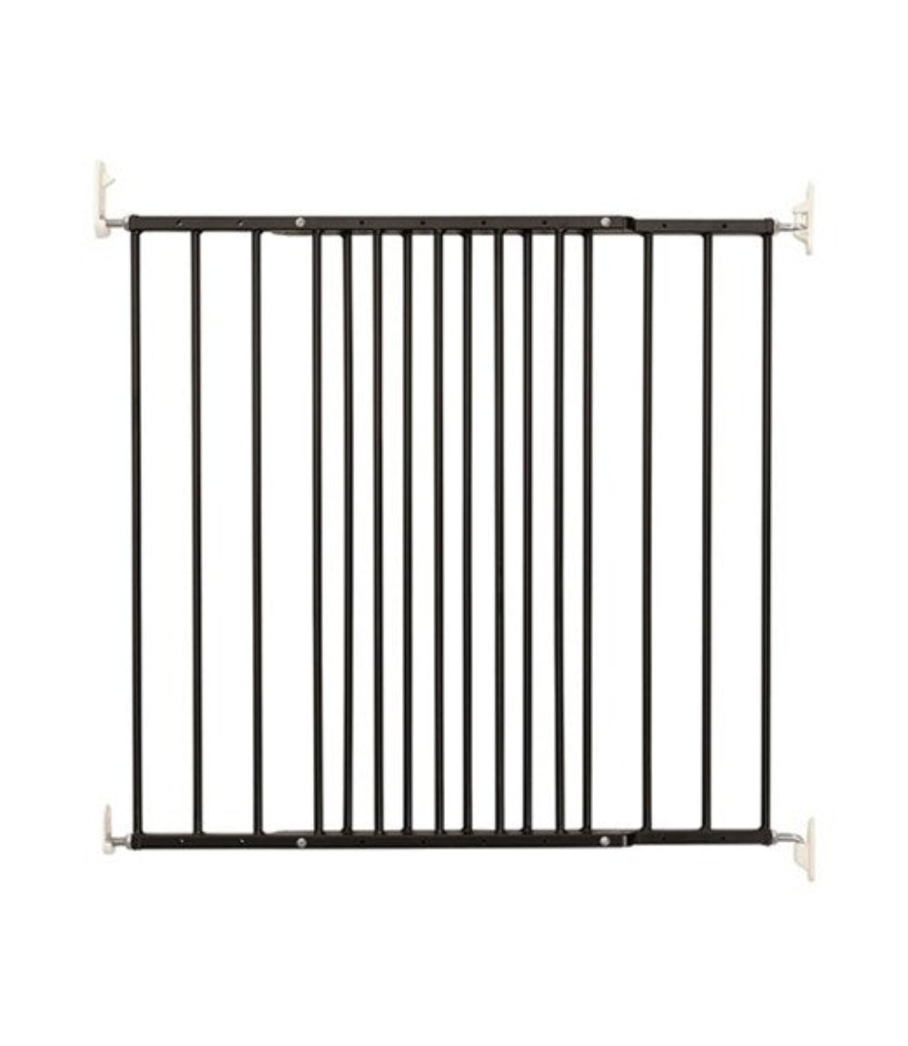 Dogspace Lucky extending pet gate, Black - Tiny Tots Baby Store 