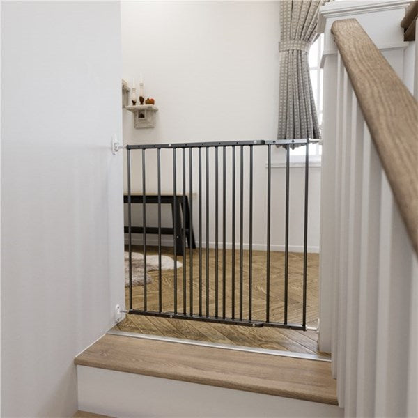 Dogspace Lucky extending pet gate, Black - Tiny Tots Baby Store 