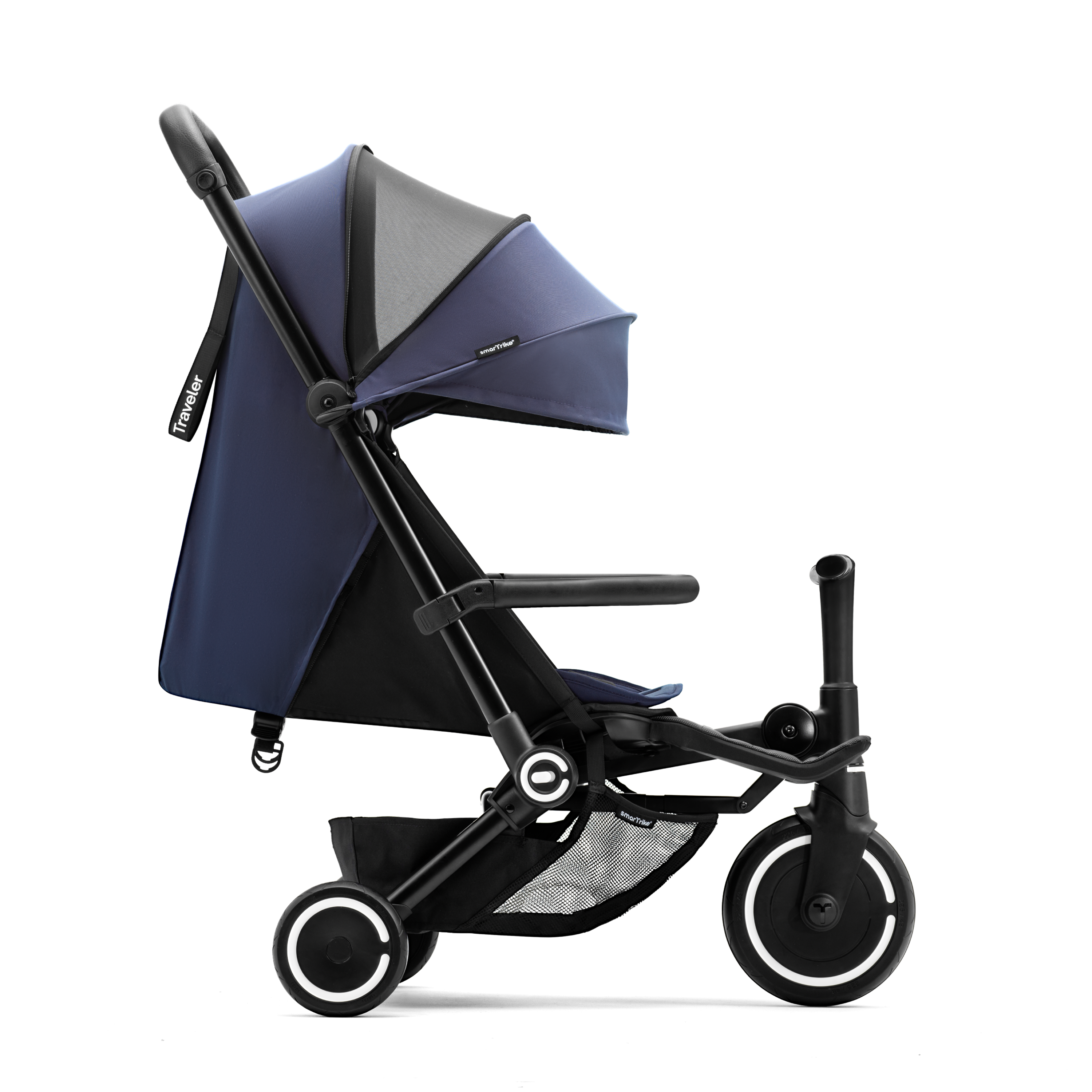 SmartTrike Traveler Stroller BLUE - Tiny Tots Baby Store 