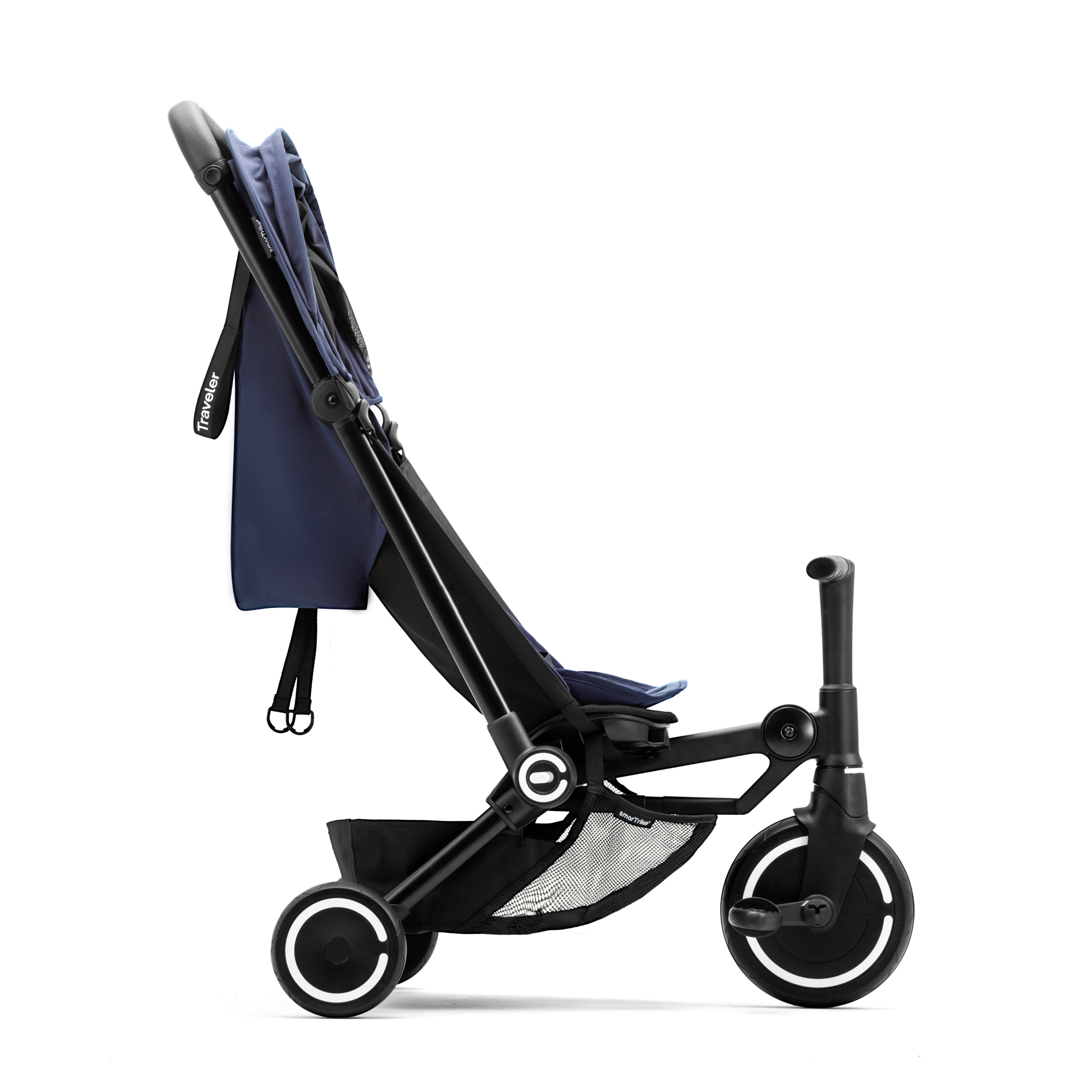 SmartTrike Traveler Stroller BLUE - Tiny Tots Baby Store 