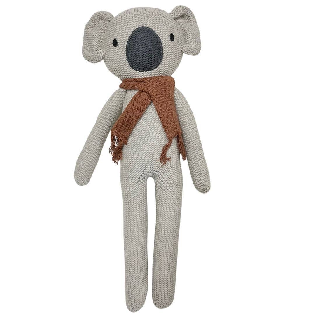 Eco Knitted Koala Large - 38cm - Tiny Tots Baby Store 