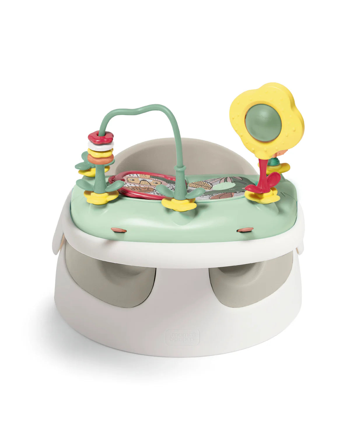 Mamas & Papas Snug Floor Seat with Activity Tray CLAY - Tiny Tots Baby Store 