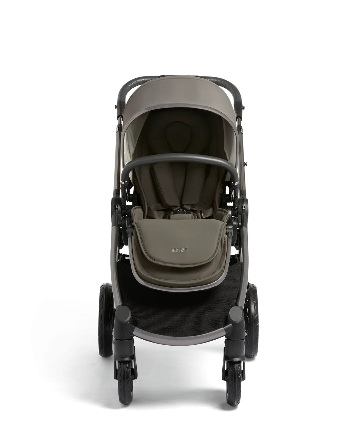 Mamas & Papas Ocarro All-Terrain Pram + Bassinet  Phantom (Intro Offer Free Cup Holder) - Tiny Tots Baby Store 