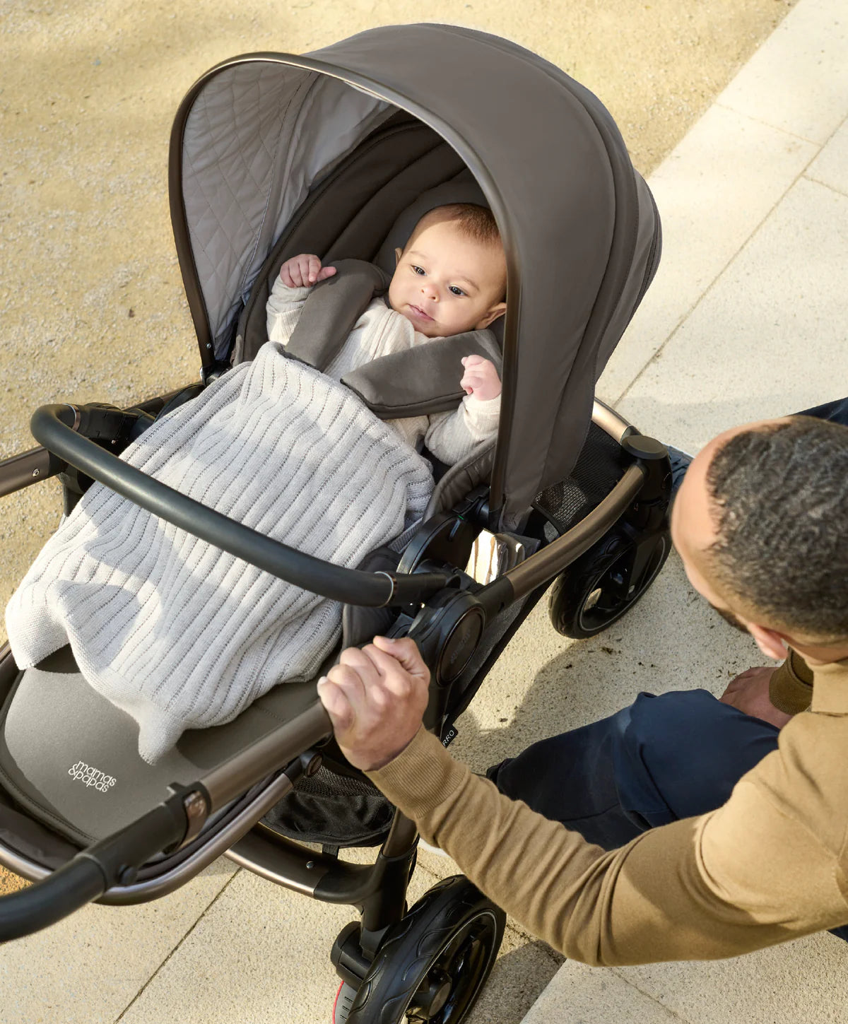 Mamas & Papas Ocarro All-Terrain Pram - Phantom - Tiny Tots Baby Store 