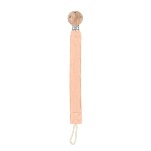 Living Textiles Dummy Chain - Baby Pink - Tiny Tots Baby Store 