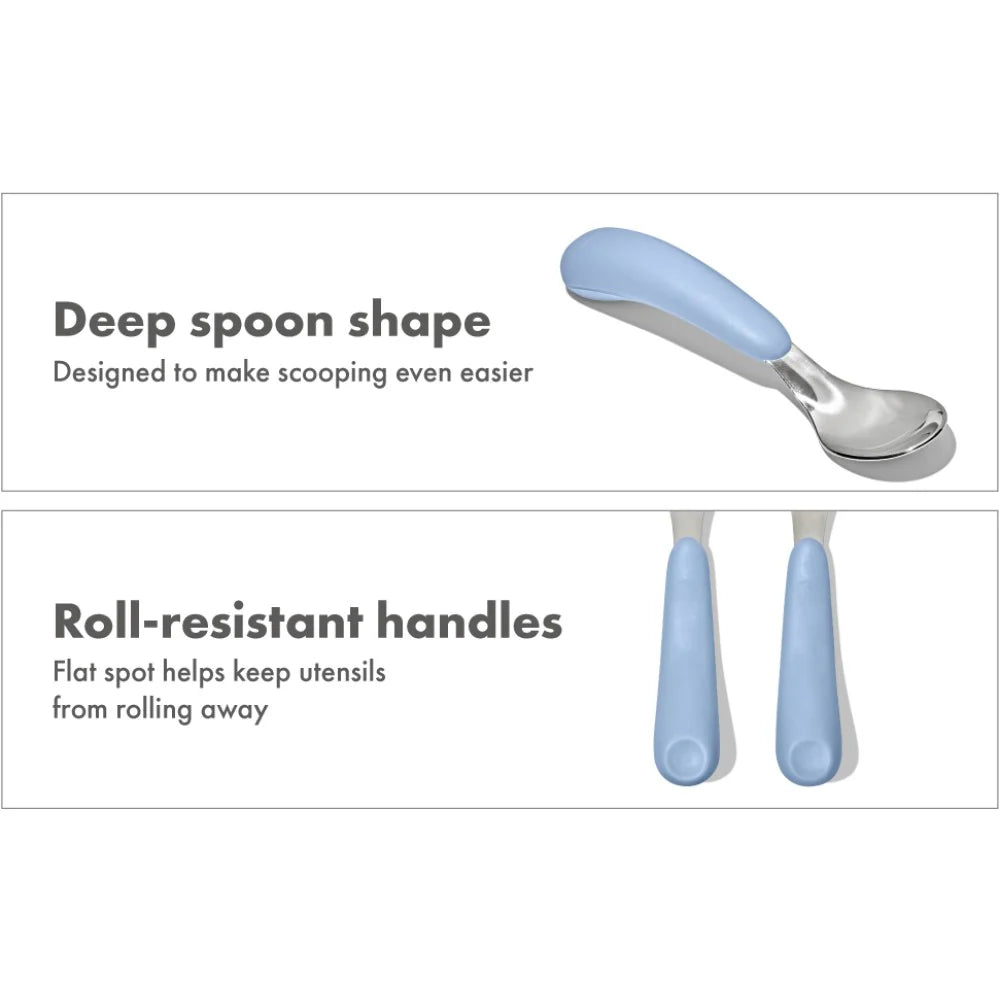 OXO Tot Fork & Spoon Set - Dusk