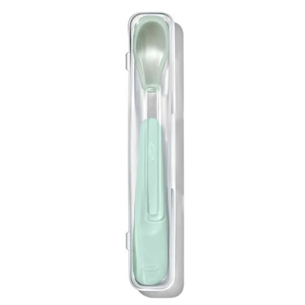 OXO Tot On-The-Go Feeding Spoon - Opal - Tiny Tots Baby Store 