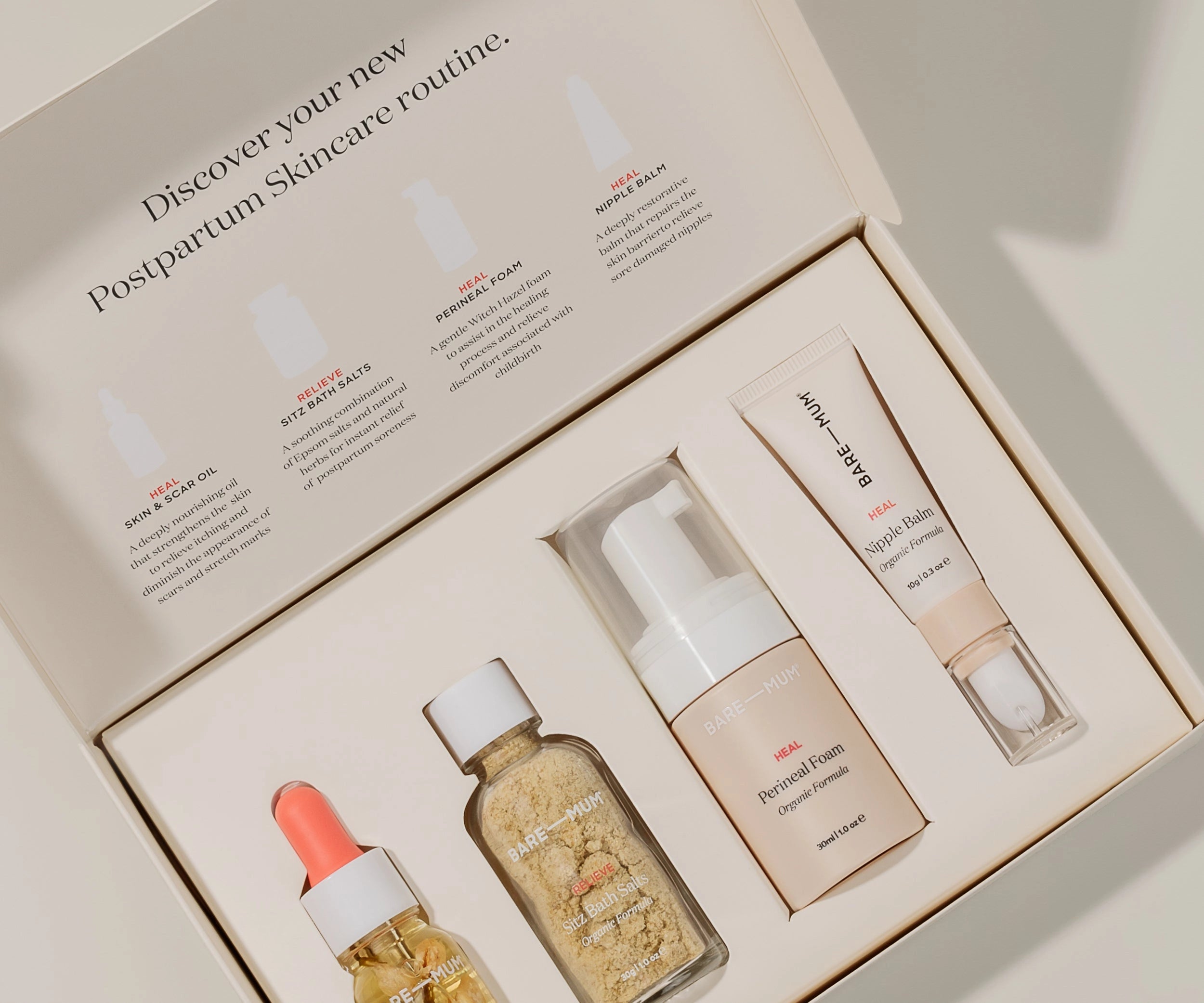 Bare Mum Postpartum Skincare Discovery Set - Tiny Tots Baby Store 