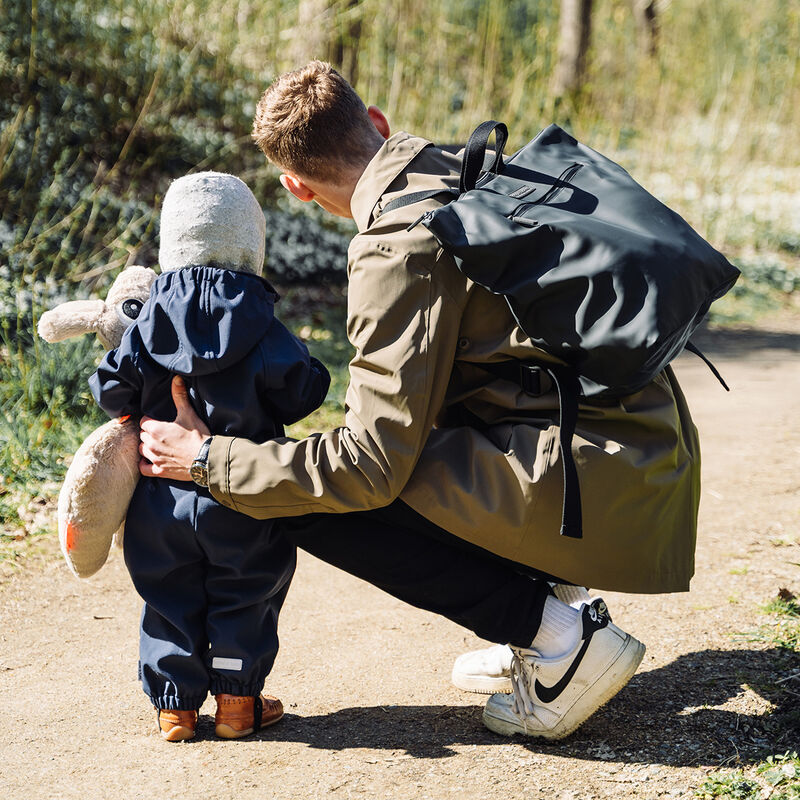 Done by Deer Nappy Bag Backpack – Black - Tiny Tots Baby Store 