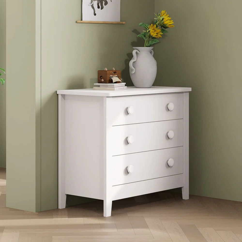 Boori Universal 3 Drawer Chest V24-Barley White