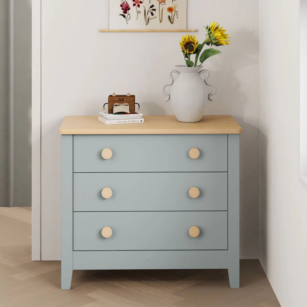 Boori Universal 3 Drawer Chest V24-Blueberry and Almond