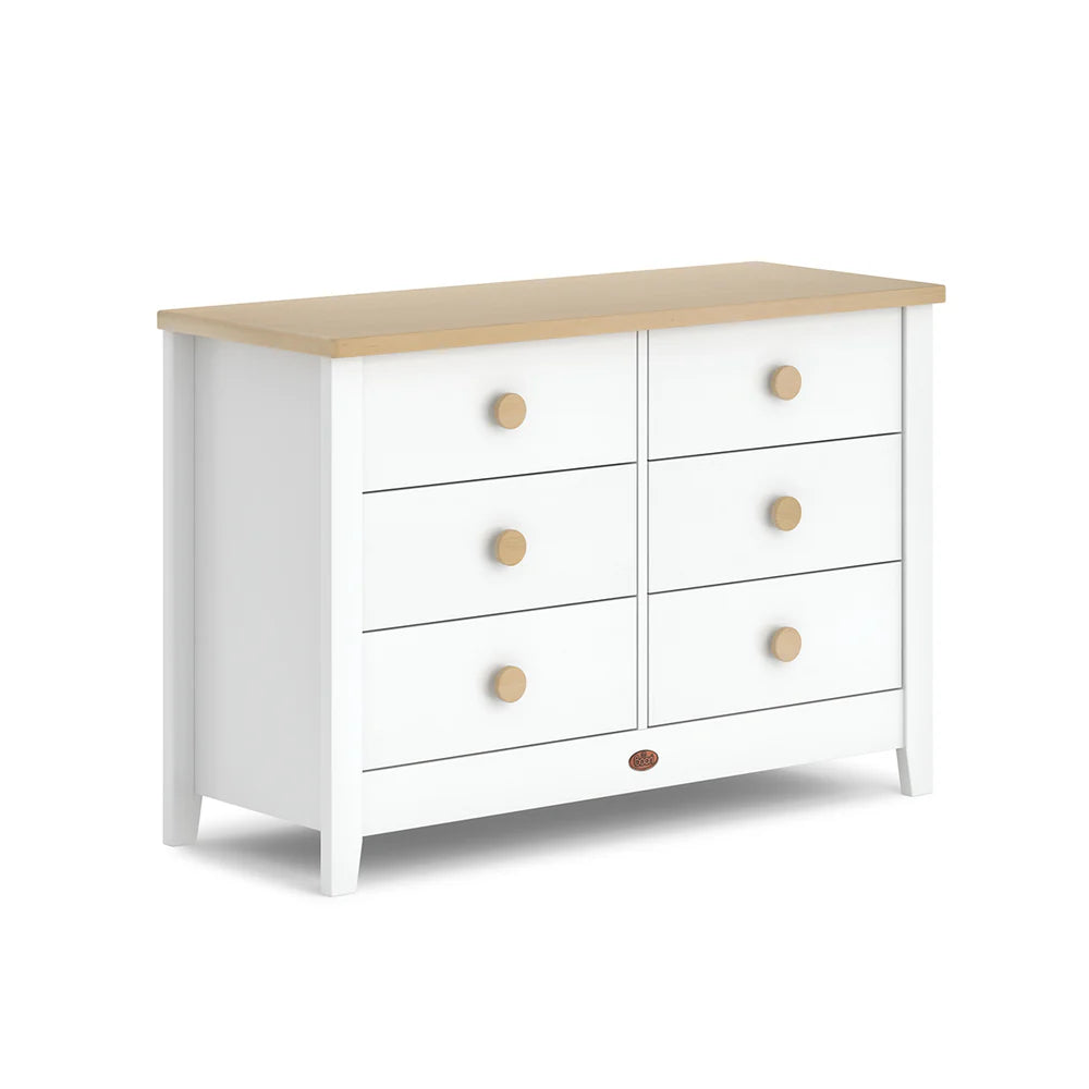 Boori Universal 6 Drawer Chest - Barley and Almond - Tiny Tots Baby Store 