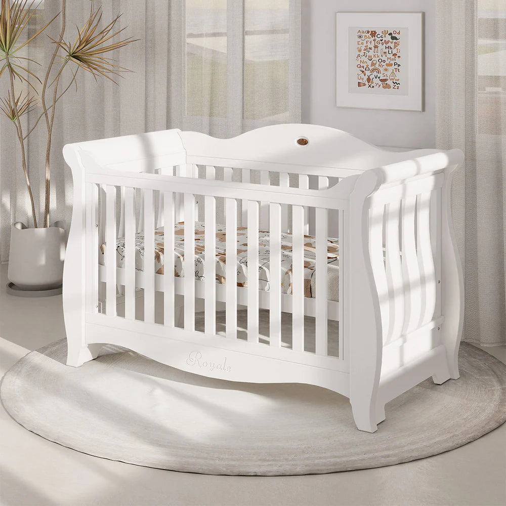 Boori Sleigh Royale Cot Bed V23 - Tiny Tots Baby Store 