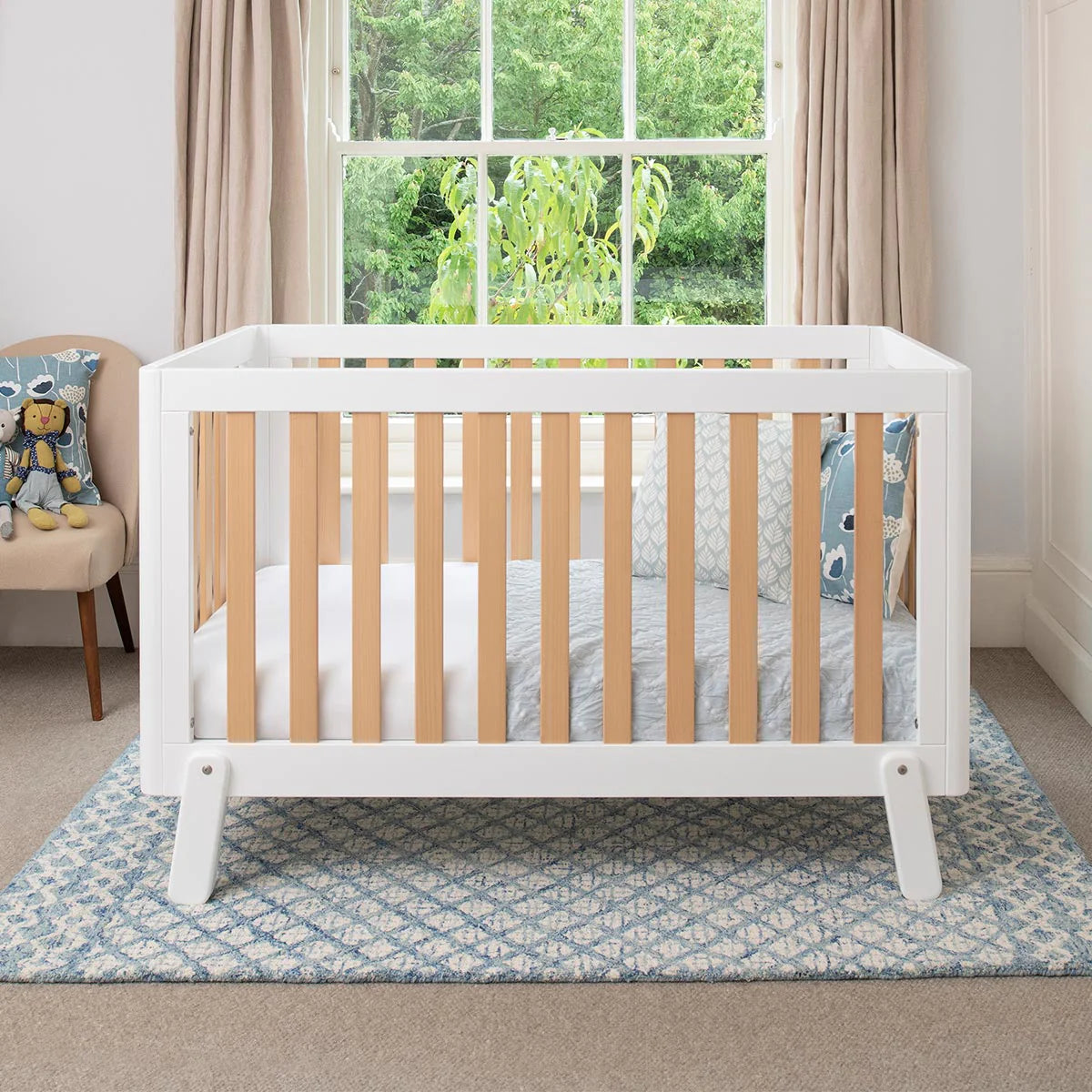 Boori Turin Baby Cot With Mattress - Tiny Tots Baby Store 