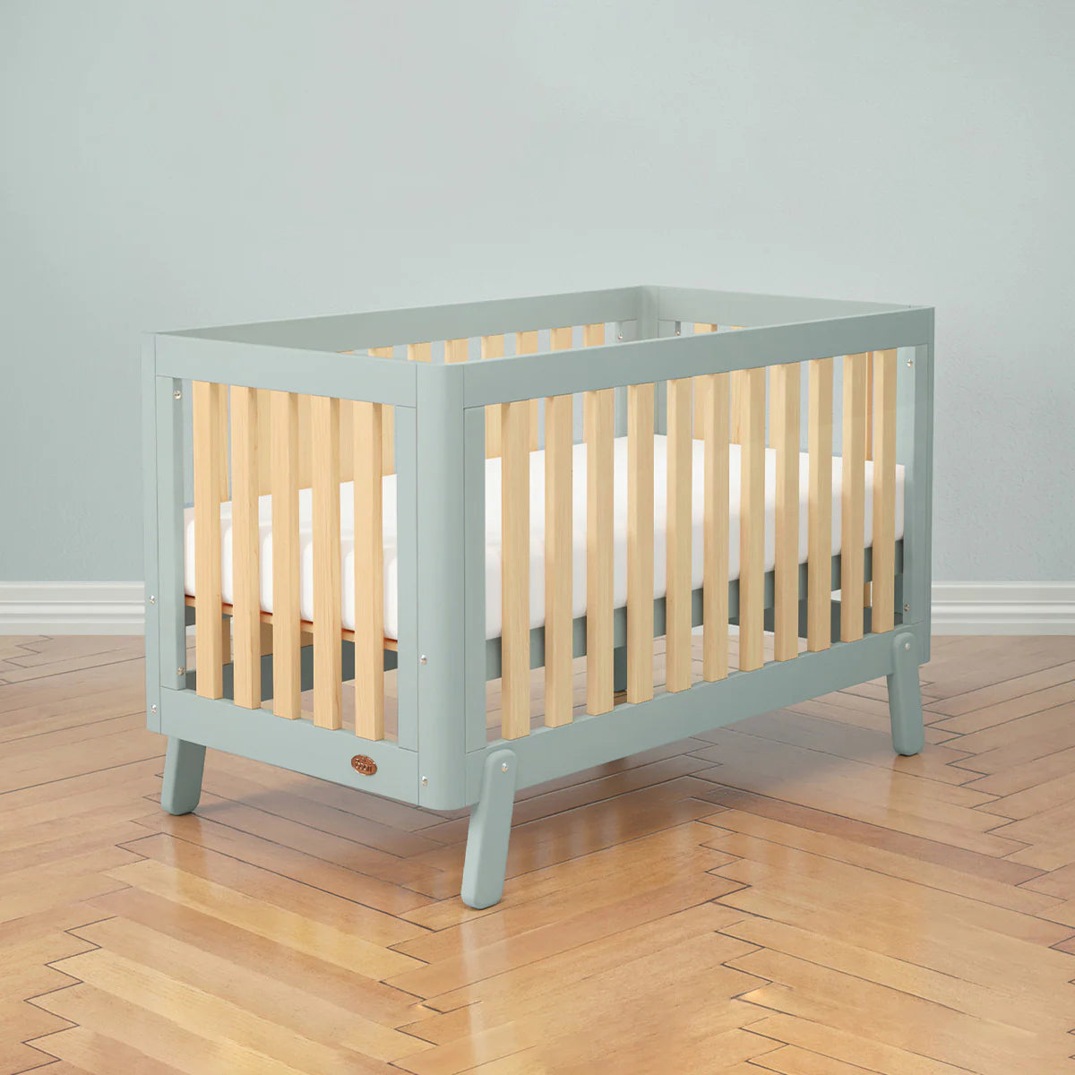 Boori Turin Baby Cot With Mattress - Tiny Tots Baby Store 