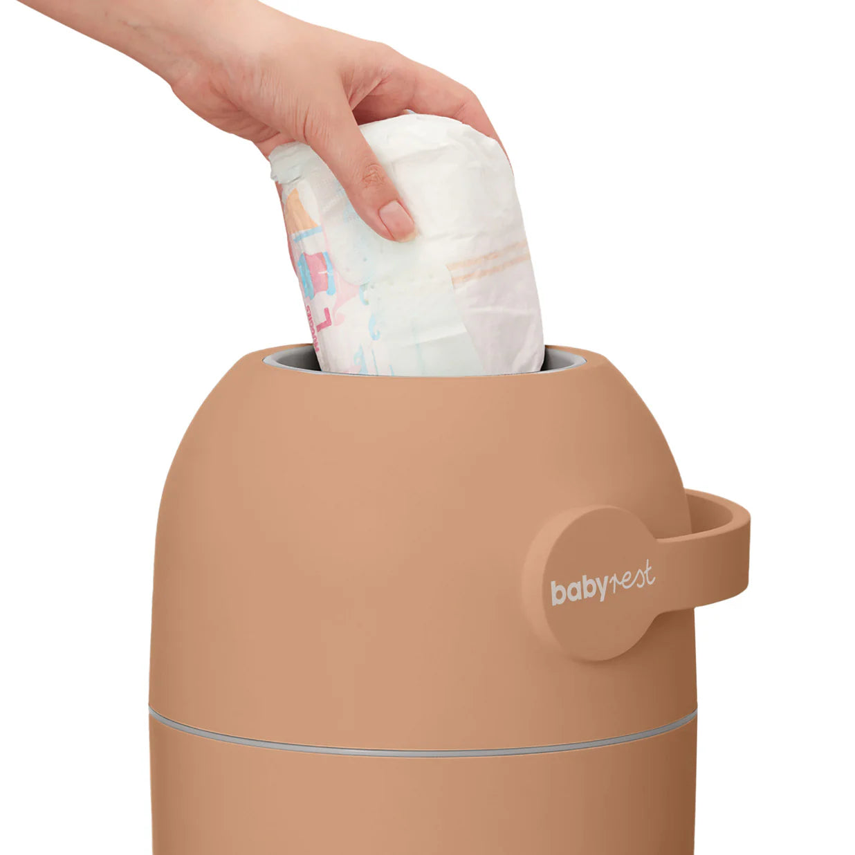 Babyrest Aster Nappy Bin -Terracotta - Tiny Tots Baby Store 