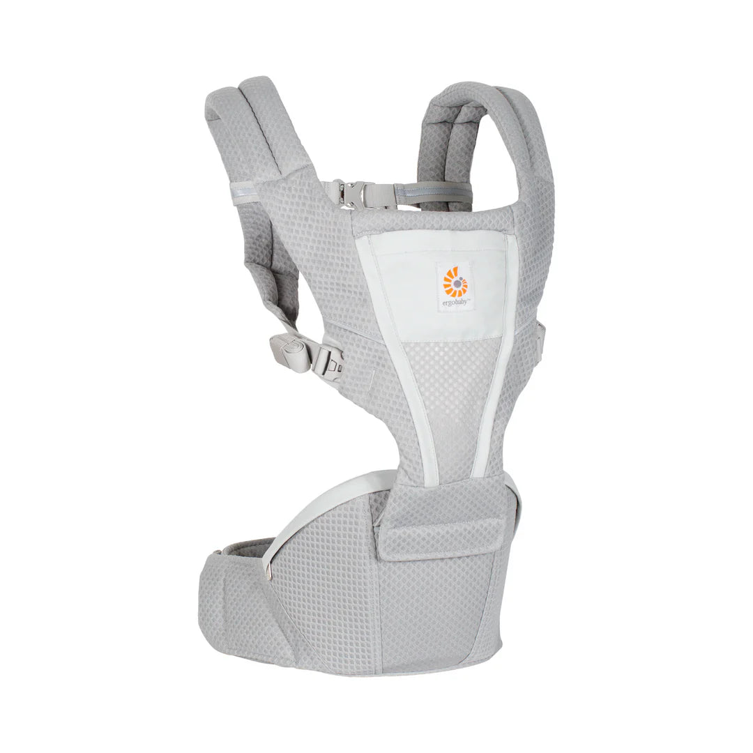 Ergobaby Alta Hip Seat Baby Carrier - Pearl Grey - Tiny Tots Baby Store 