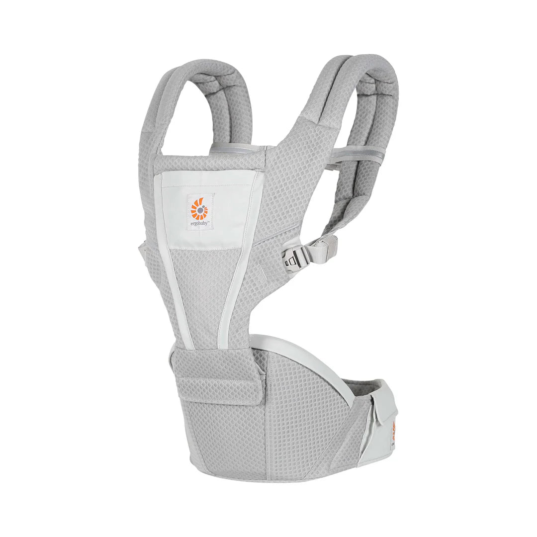 Ergobaby Alta Hip Seat Baby Carrier - Pearl Grey - Tiny Tots Baby Store 