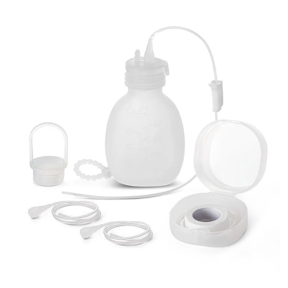 Haakaa Supplemental Feeding Tube & Pouch Set - Tiny Tots Baby Store 