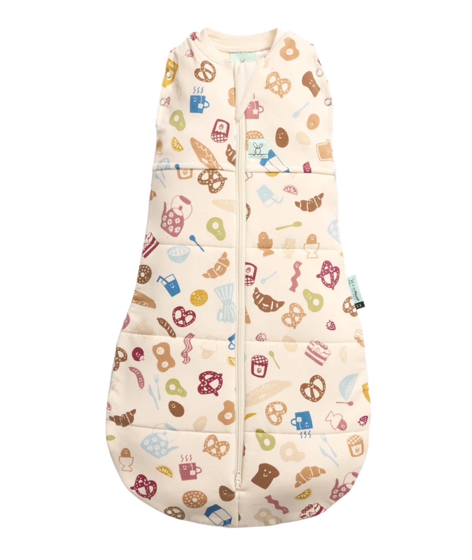 Ergopouch Cocoon Swaddle Bag 2.5 TOG Bon Appetit - Tiny Tots Baby Store 