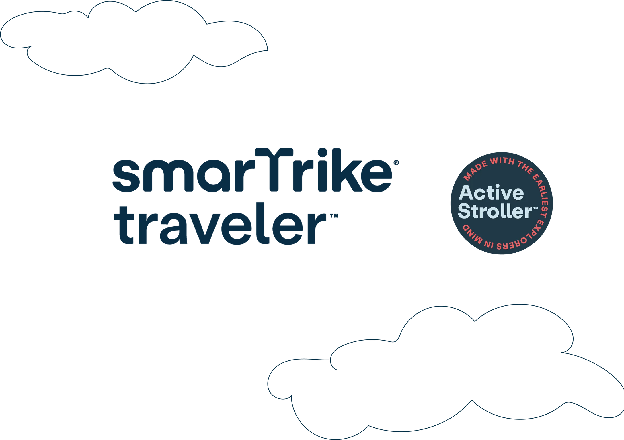 SmartTrike Traveler Stroller BLACK - Tiny Tots Baby Store 