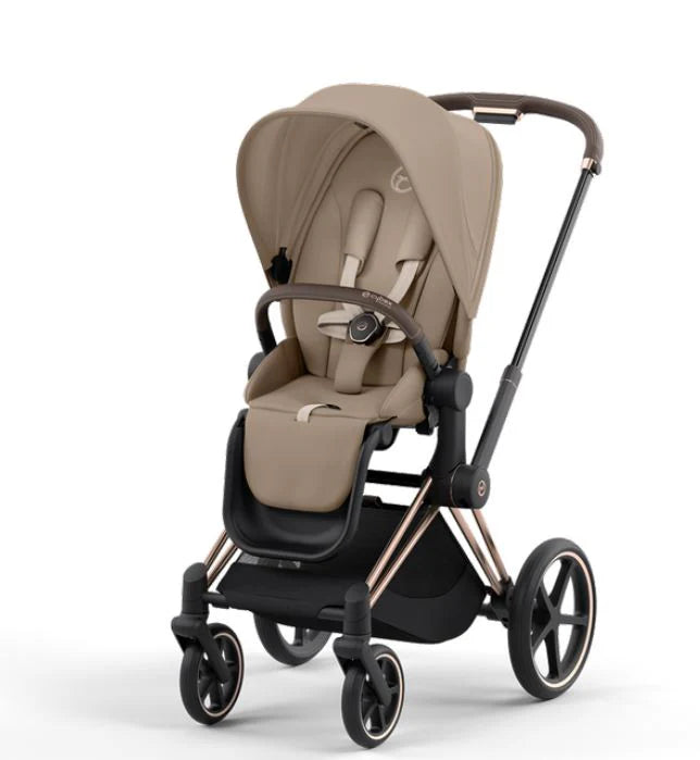 Cybex Priam Pram Rose Gold Frame - Tiny Tots Baby Store 