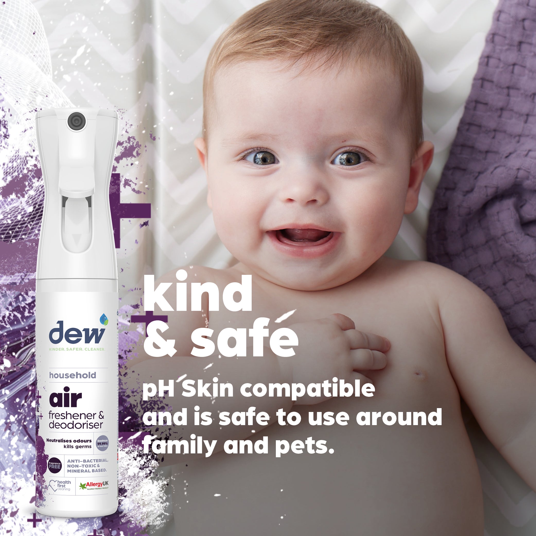 Dew Air Deodoriser 300ml - Tiny Tots Baby Store 