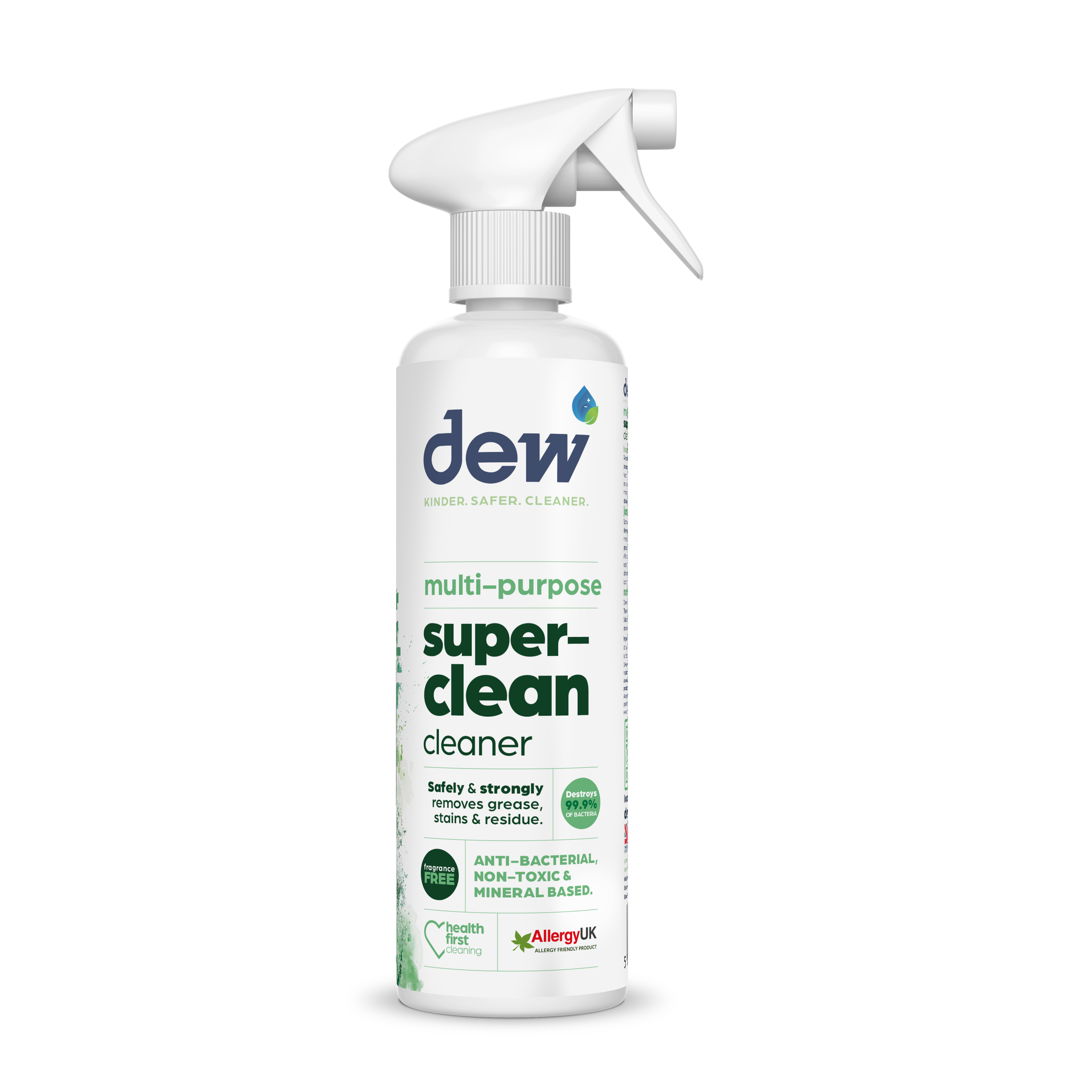 Dew Superclean Fragrance-free 500ml - Tiny Tots Baby Store 