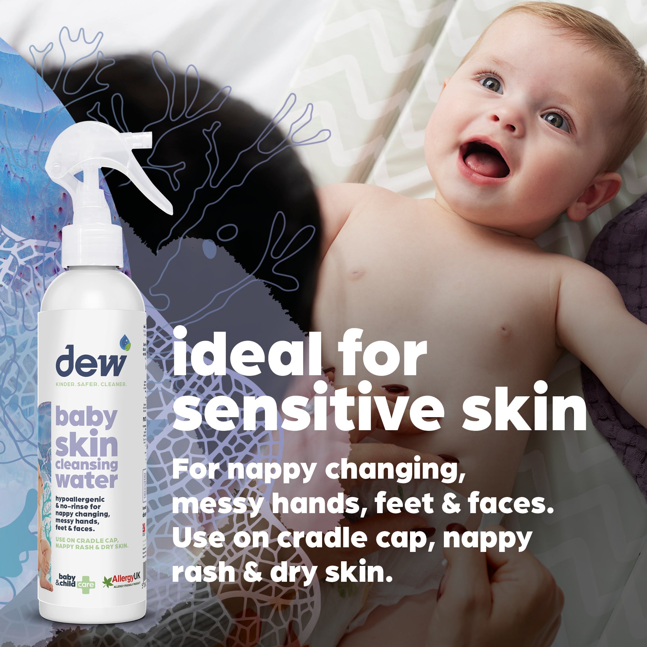 Dew Baby Cleansing Water 65ml - Tiny Tots Baby Store 