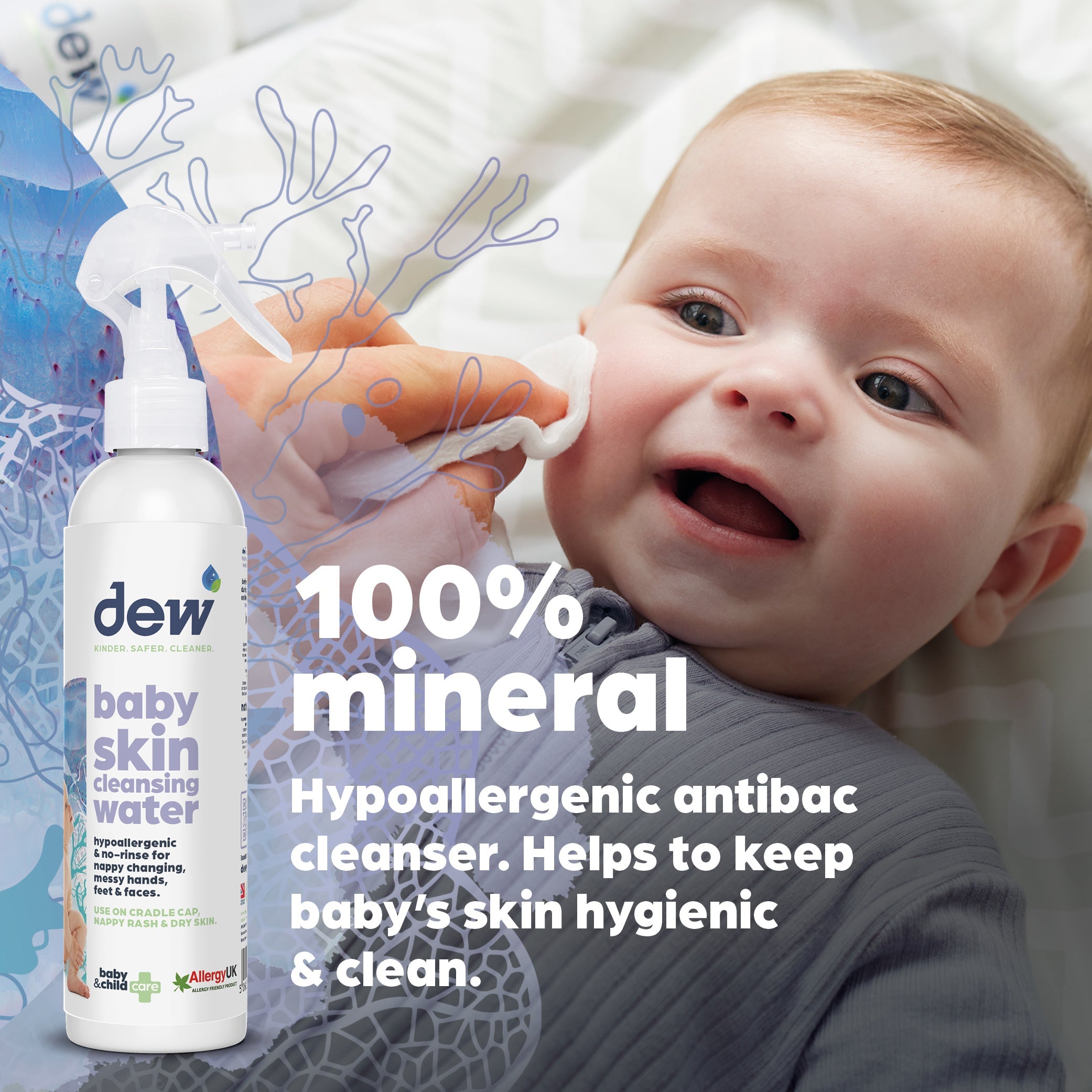 Dew Baby Cleansing Water 65ml - Tiny Tots Baby Store 