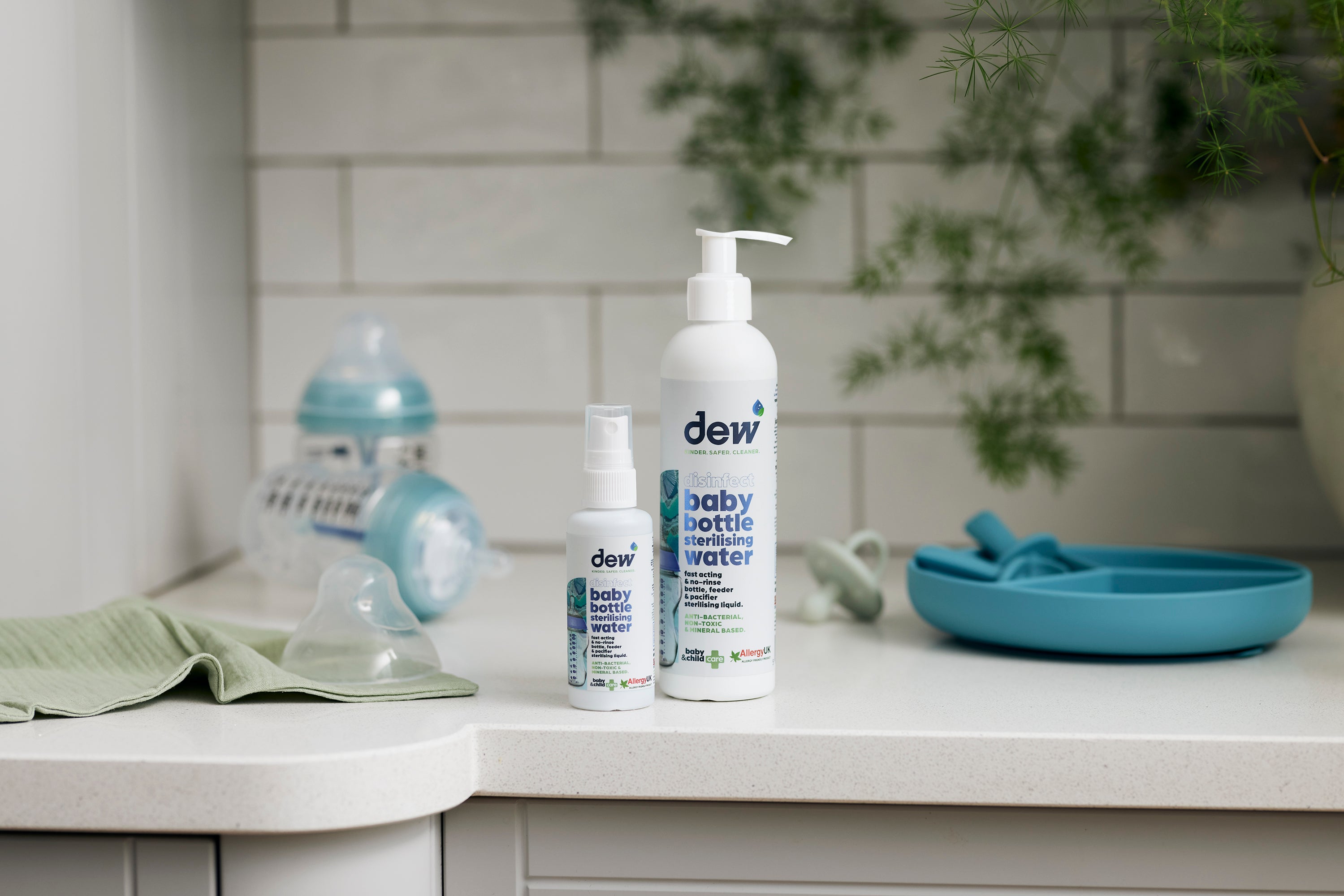 Dew Baby Bottle Sterilising Water 65ml - Tiny Tots Baby Store 