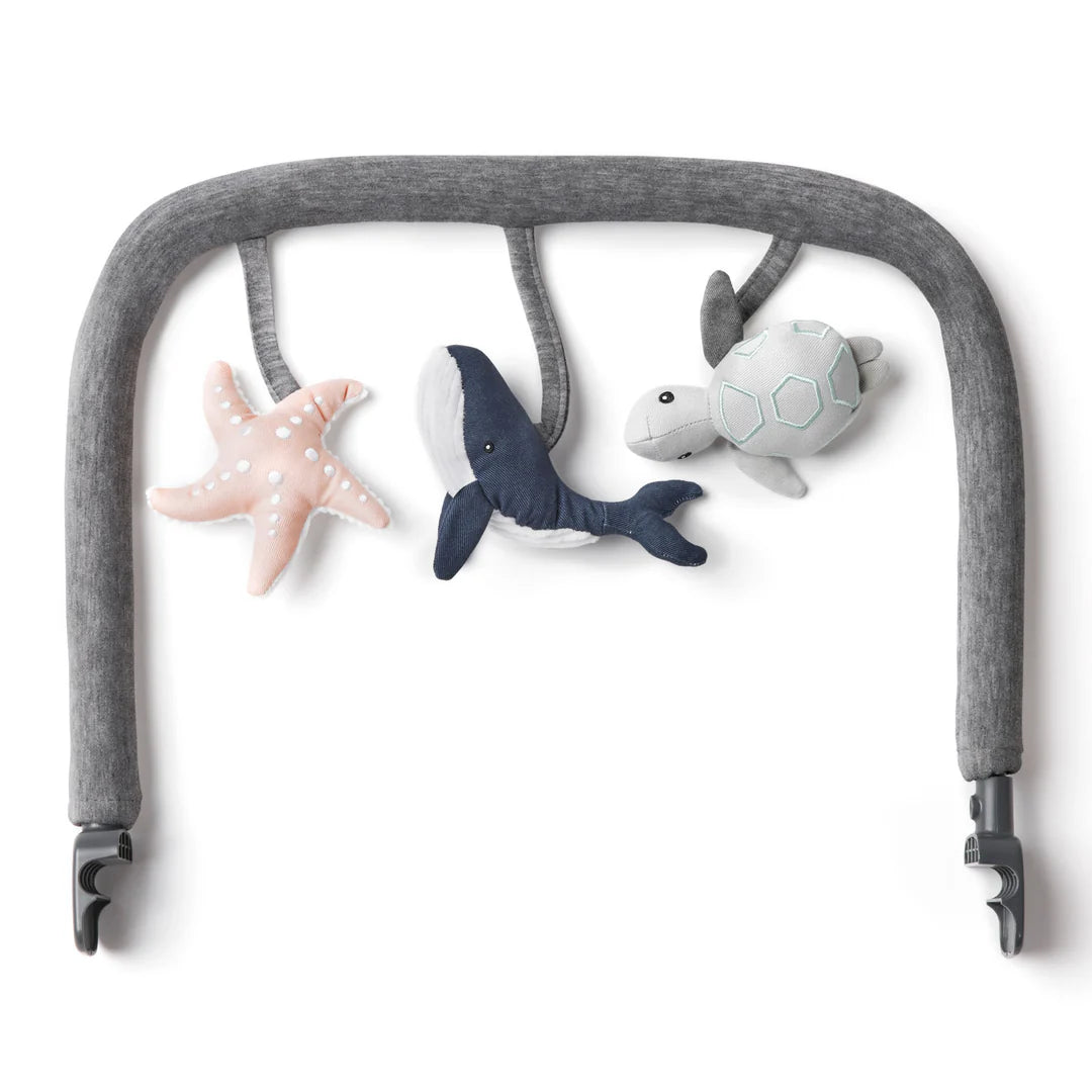 Ergobaby Evolve 3 in 1 Bouncer Toy Bar- Ocean Wonders - Tiny Tots Baby Store 