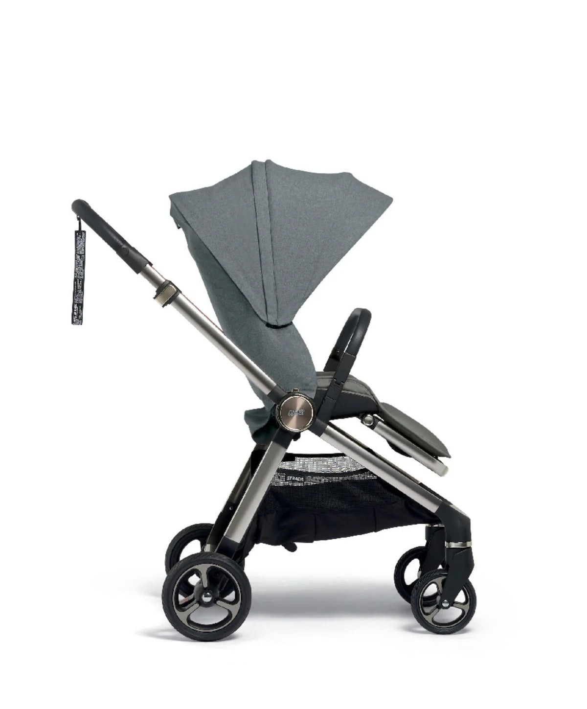 Mamas & Papas Strada Pram Bundle (3 Pieces) - Grey Melange - Tiny Tots Baby Store 