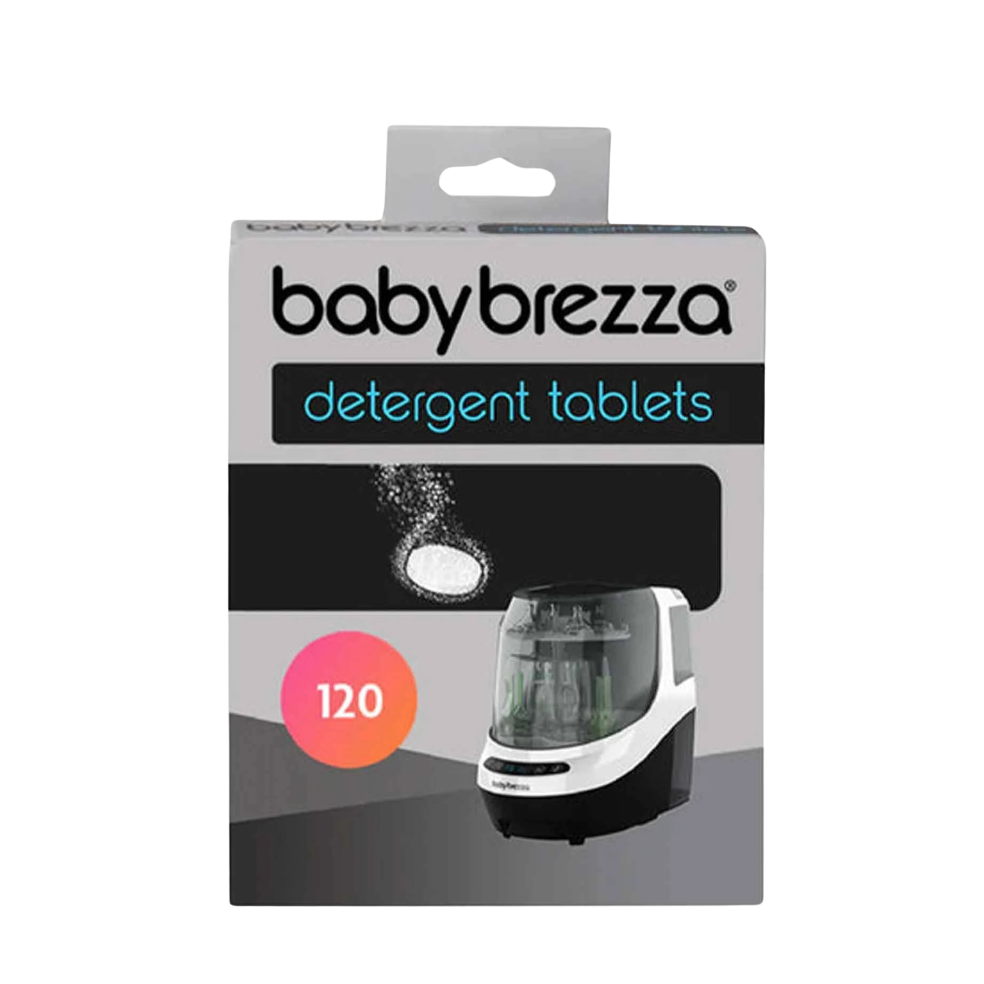 Baby Brezza Detergent Tablets For Bottle Washer Pro ( 120 Tablets)