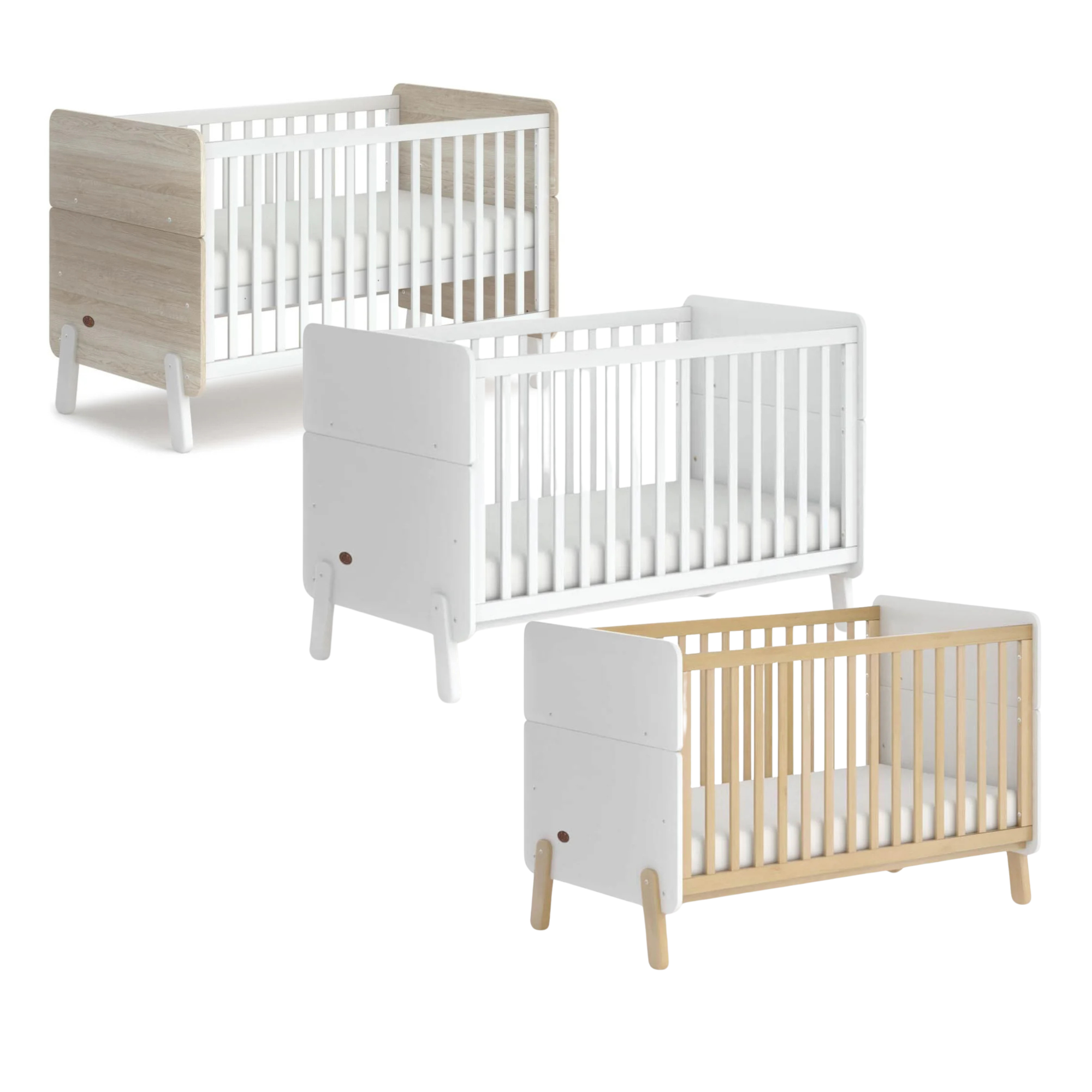 Boori Natty Cot Bed -Cot Only Option - Tiny Tots Baby Store 