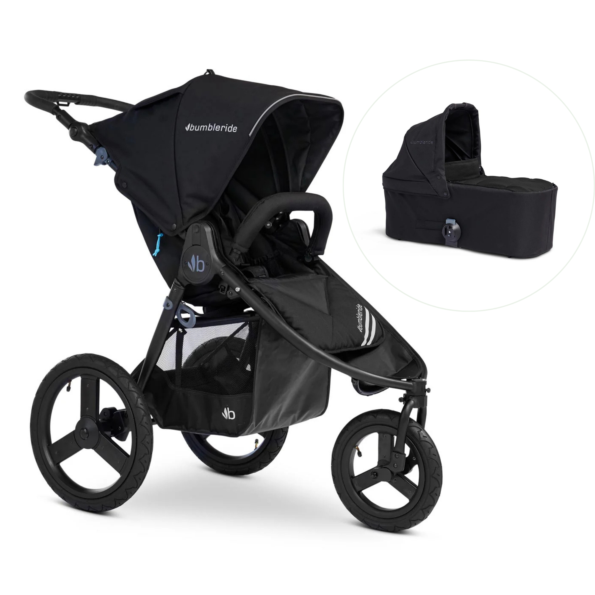 Bumbleride Speed Jogging Stroller FREE Bassinet - Tiny Tots Baby Store 