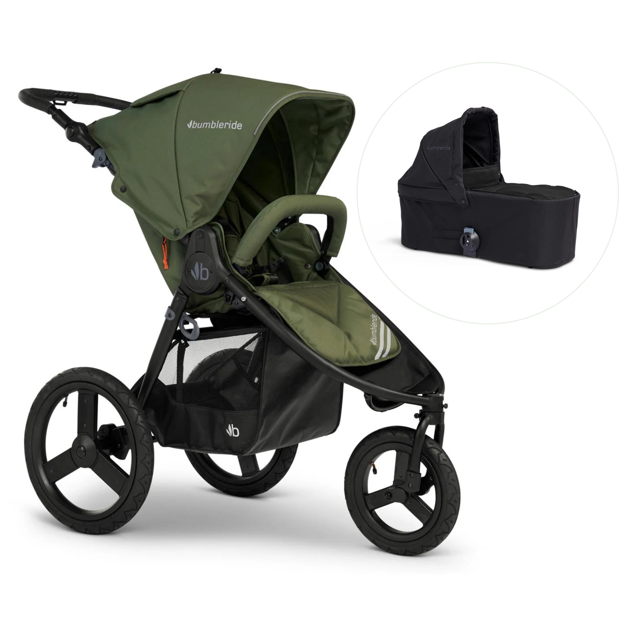 Bumbleride Speed Jogging Stroller FREE Bassinet - Tiny Tots Baby Store 