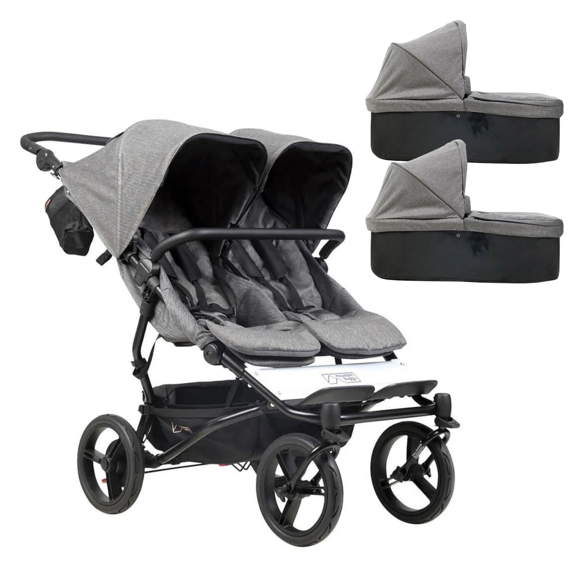 Mountain Buggy duet™ luxury collection With Double Carrycot plus