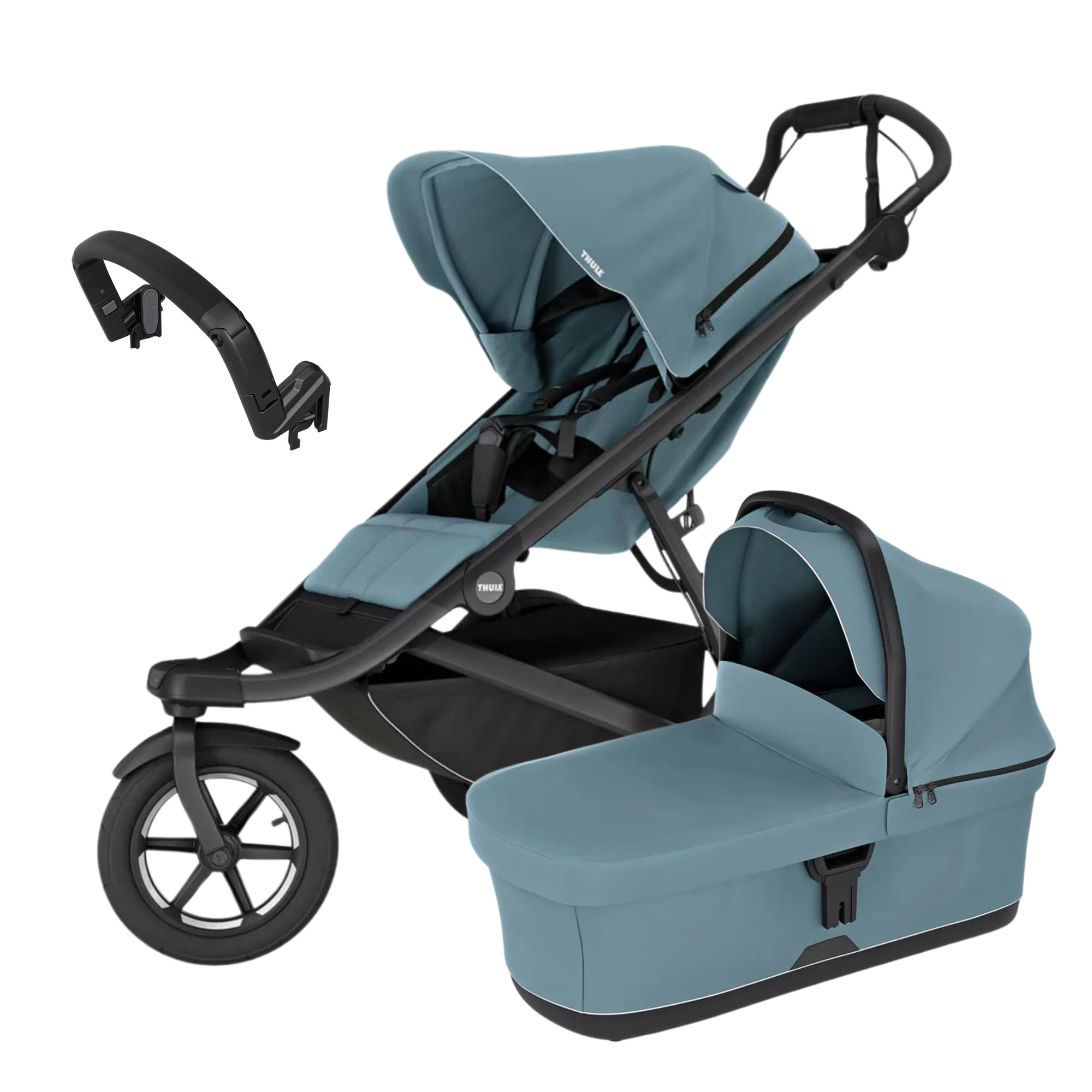 Thule Urban Glide 3 Stroller + Bassinet Package (PRE Orders- FREE Bumper Bar) - Tiny Tots Baby Store 