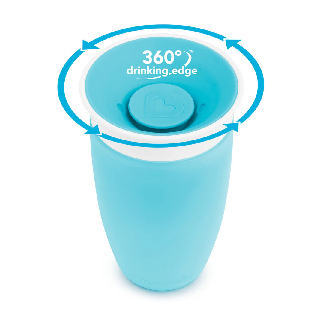 Munchkin 10oz Miracle® 360° Sippy Cup (Blue)